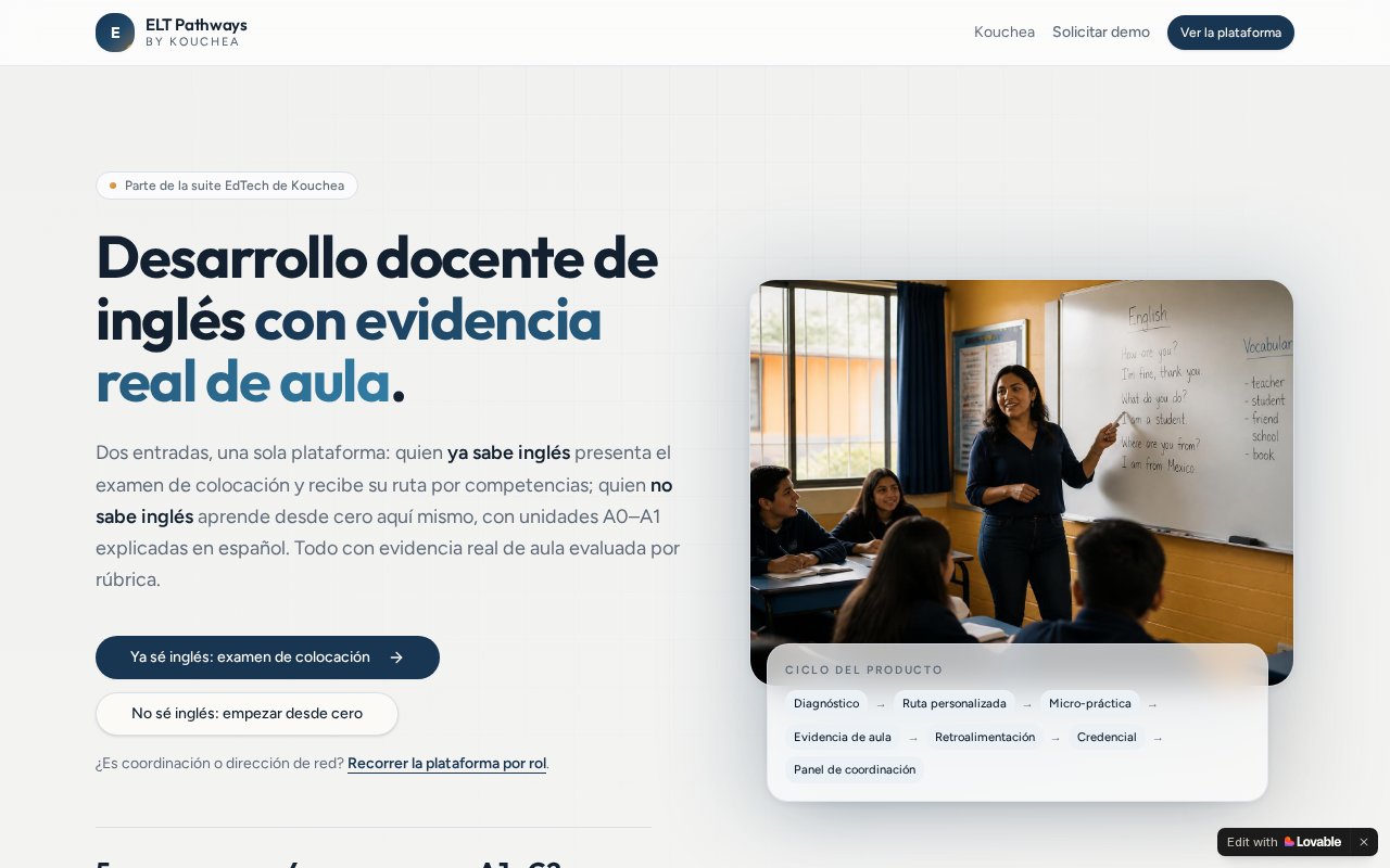 Vista previa de ELT Pathways Pro